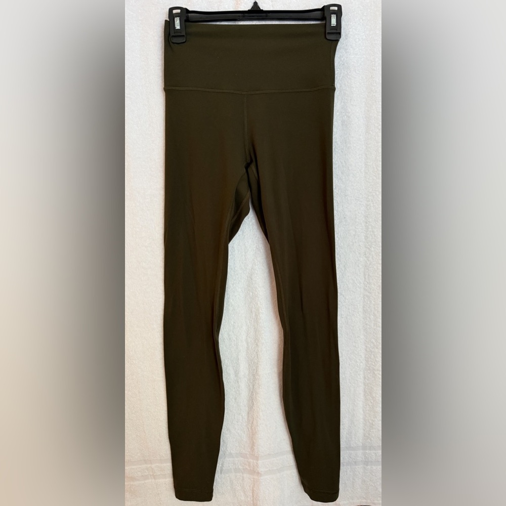 Lululemon Pants Womens 4 Army Green Align High Rise Leggings Yoga Athleisure